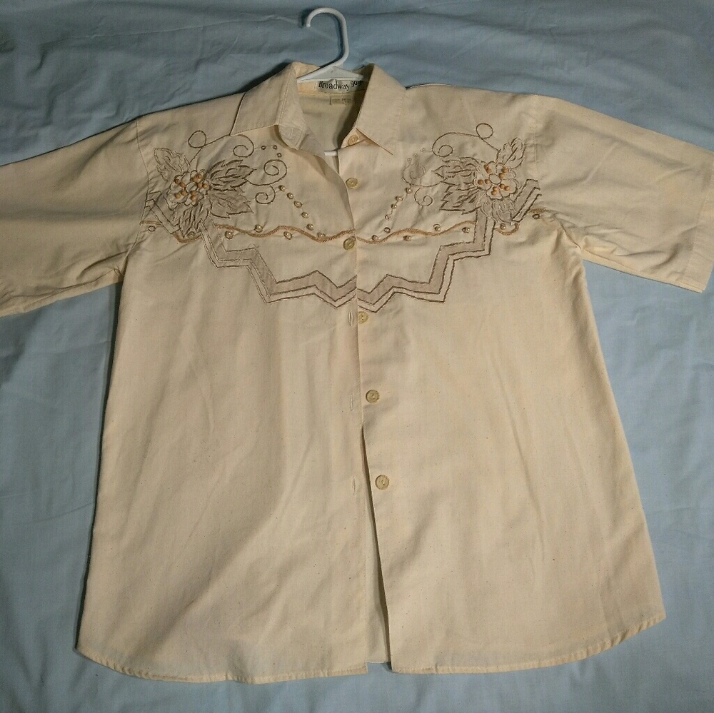 Western style Broadway 909 blouse